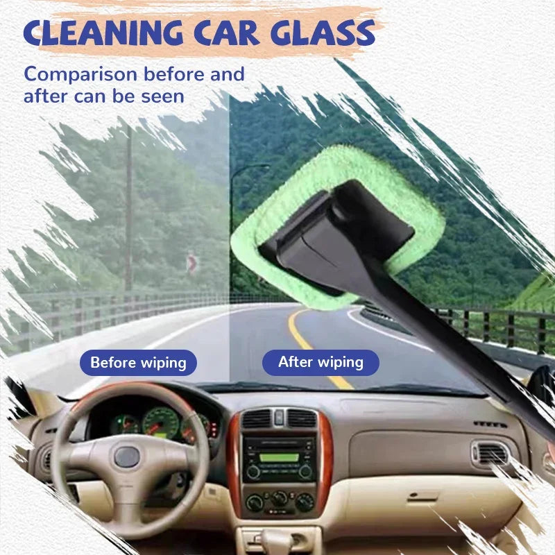 GlideClean Interior Glass Cleaner Tool