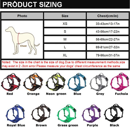 GlowPaws Reflective Breathable Harness