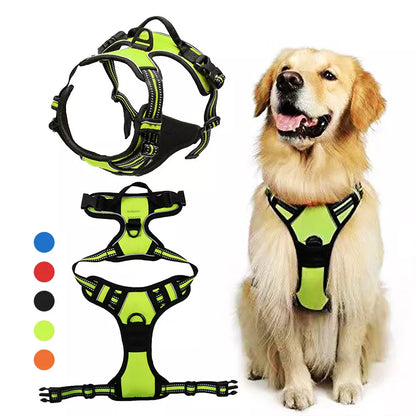 GlowPaws Reflective Breathable Harness