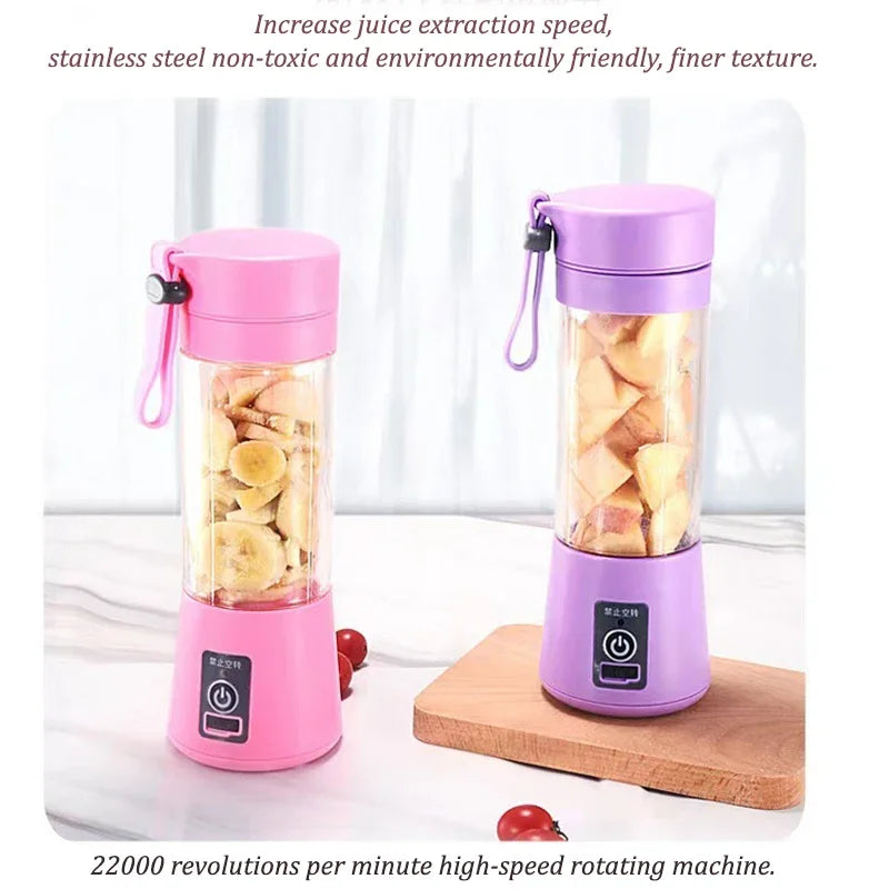 GoBlend USB Rechargeable 6 Bladed Portable Blender