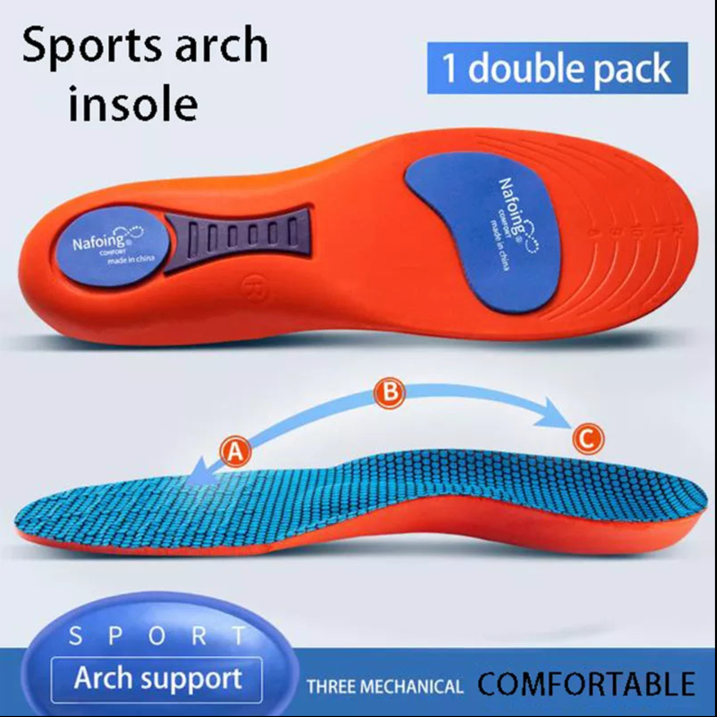 BreatheFlex ProShock Insoles