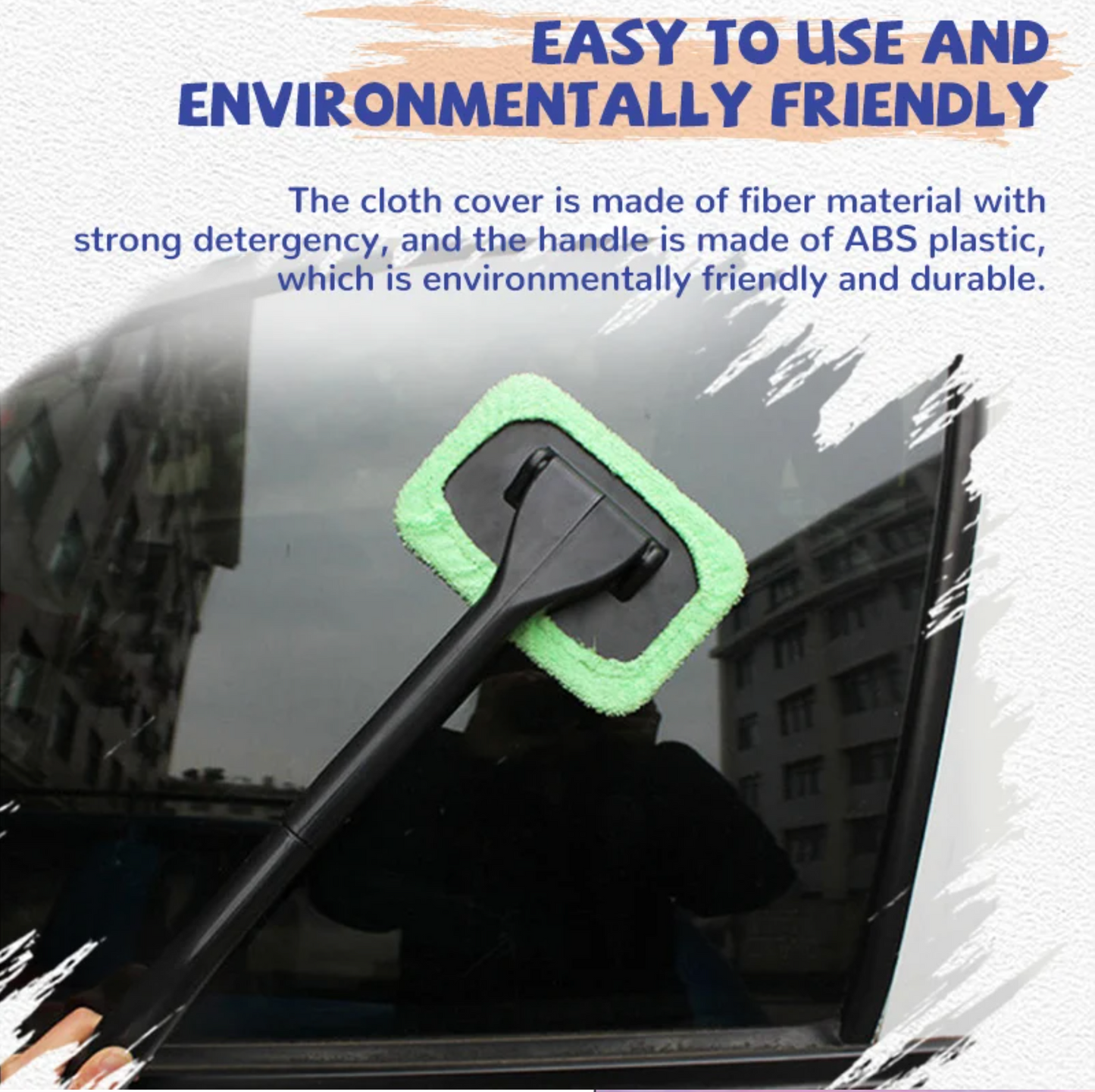 GlideClean Interior Glass Cleaner Tool