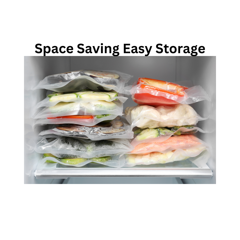 Packs of 5 Vacuum Sealed Food Grade Compression Bag