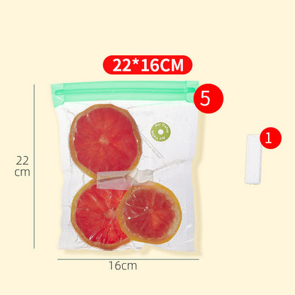 Packs of 5 Vacuum Sealed Food Grade Compression Bag