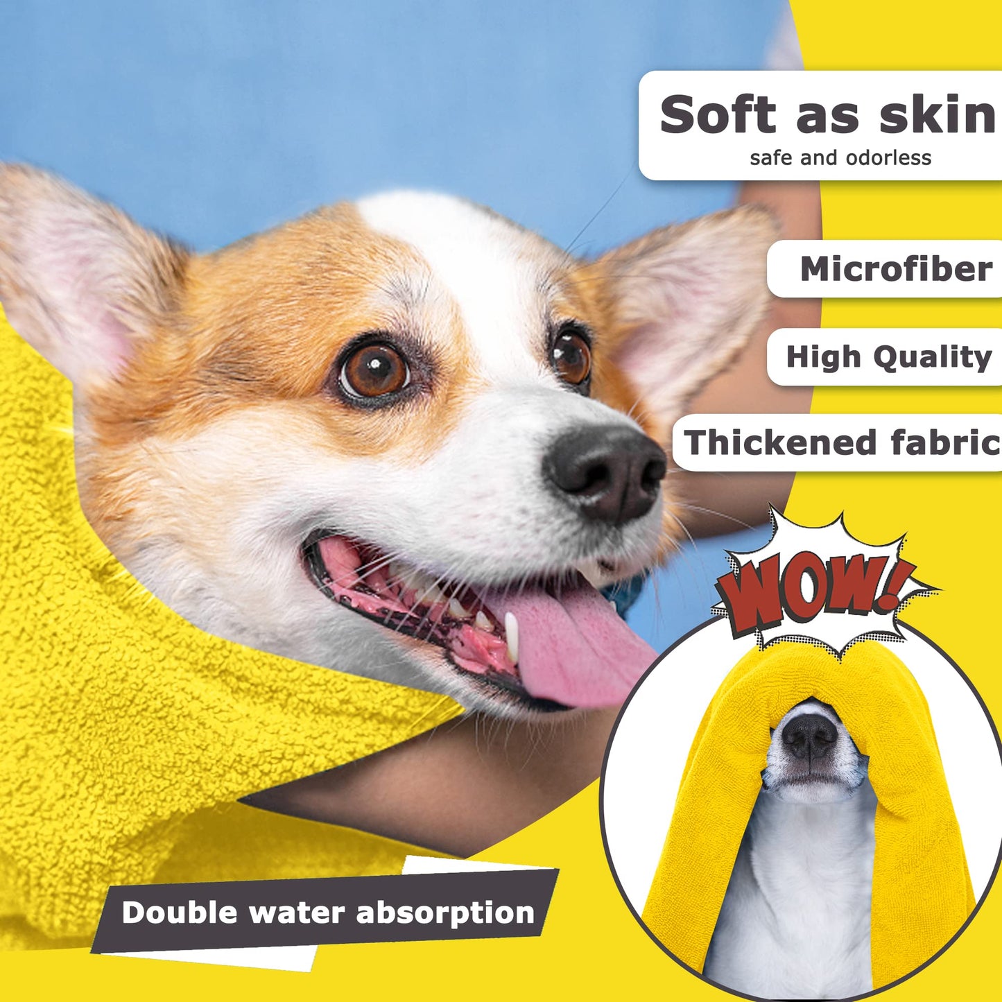 AquaPaws Microfibre Towel